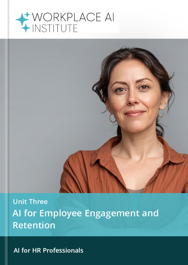 Unit Three AI for Employee Engagement and Retention